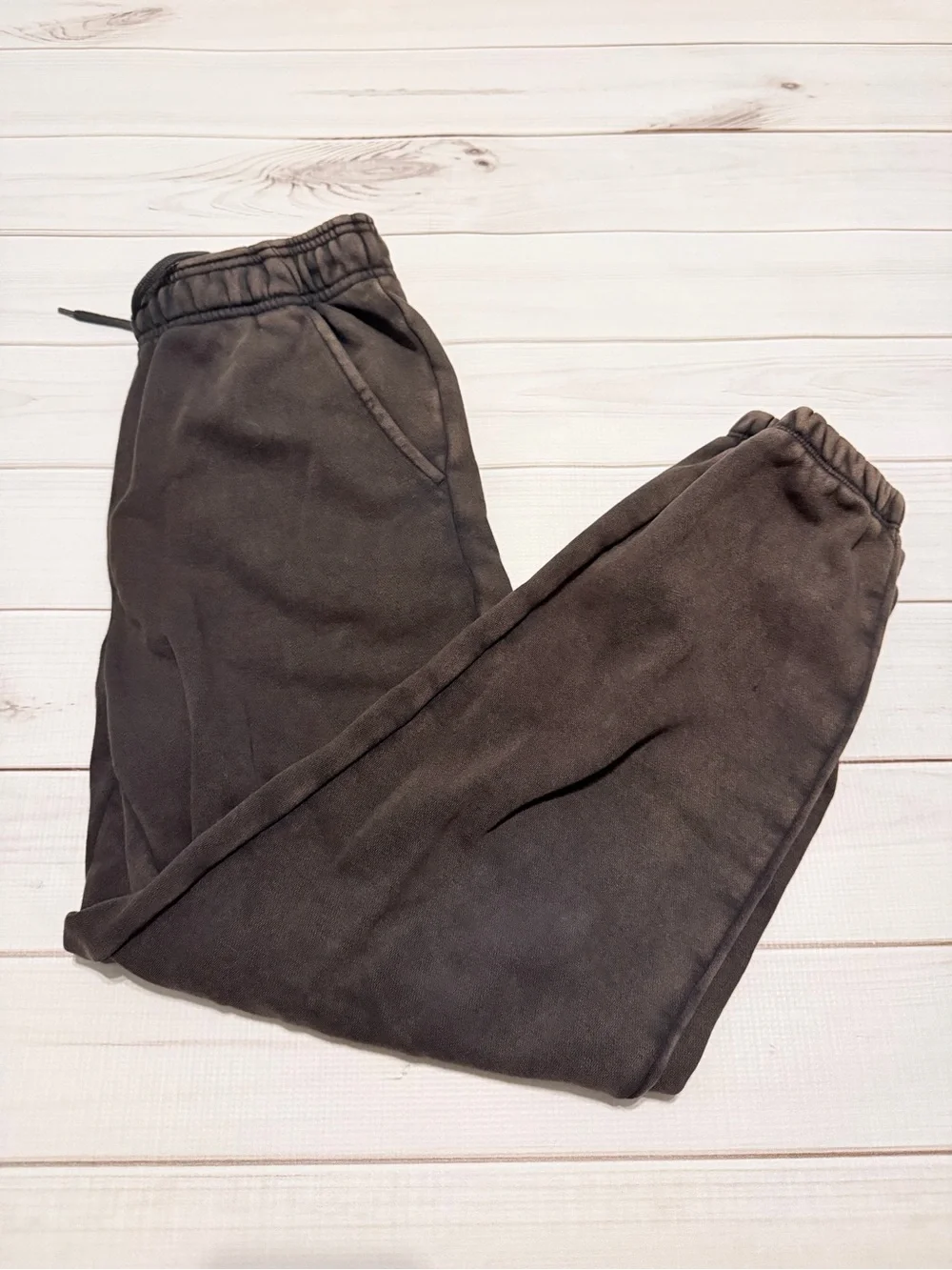 GAP Black Elastic Waist Sweatpants